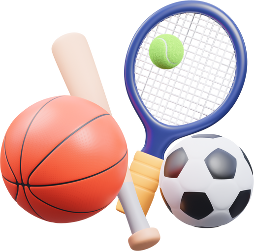 sports 3d illustration